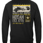 Army Duty Hooah Long Sleeve Shirt - back view