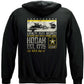 Army Duty Hooah Hoodie - back view