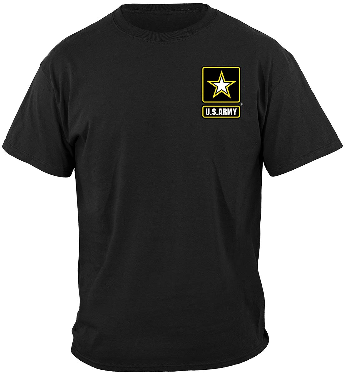 Army Duty Hooah T-Shirt - front view