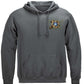 Army Shield and Eagle Hoodie - front view