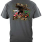 Army Shield and Eagle T-Shirt - back view