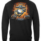 USMC Gold Lightning Time Honor Tradition Eagle Long Sleeve Shirt - back view