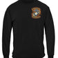 USMC Gold Lightning Time Honor Tradition Eagle Long Sleeve Shirt - front view