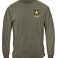 Army Strong Camo Snake Long Sleeve Shirt - front view