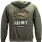 Army Strong Camo Snake Hoodie - back view