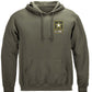 Army Strong Camo Snake Hoodie - front view