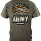 Army Strong Camo Snake T-Shirt - back view
