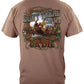 Washington Crossing the Delaware T-Shirt - back view