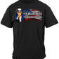 Uncle Sam Pack Your Bags Flag T-Shirt - front view