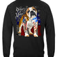 Dogs of Valor Bulldog Long Sleeve Shirt - back view
