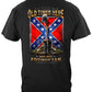 Dixieland Not Forgotten Soldiers Cross T-Shirt - back view