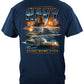 US Navy Pride Runs Deep T-Shirt - back view
