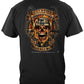 Skull of Doom If I Die Avenge Me No Retreat T-Shirt - back view