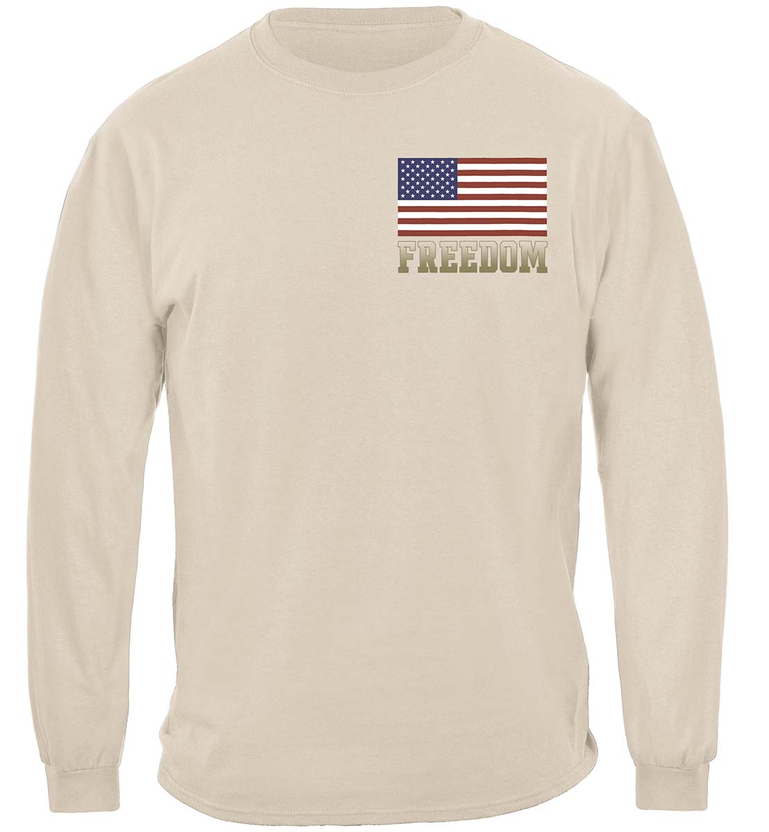 Freedom Full Battle Rattle Long Sleeve Shirt - front view