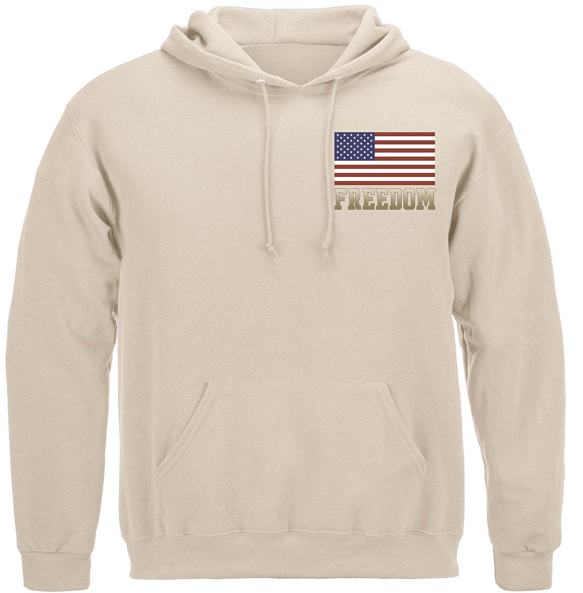 Freedom Full Battle Rattle Hoodie - front view