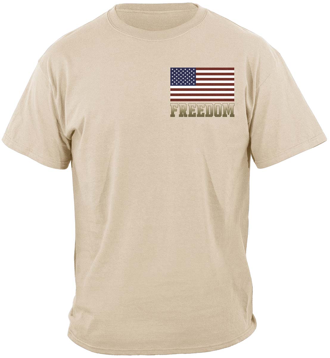 Freedom Full Battle Rattle T-Shirt - front view
