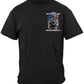 American Flag Defend It or Be Buried In It T-Shirt - front view