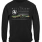 Army Patriotic Flag Long Sleeve Shirt - front view