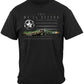Army Patriotic Flag T-Shirt - front view