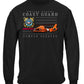 Coast Guard Patriotic Flag Long Sleeve Shirt - front view