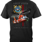 Coast Guard Patriotic Flag T-Shirt - back view