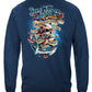 US Navy Sailors Davy Jones' Locker Long Sleeve Shirt - back view
