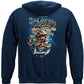 US Navy Sailors Davy Jones' Locker Hoodie - back view