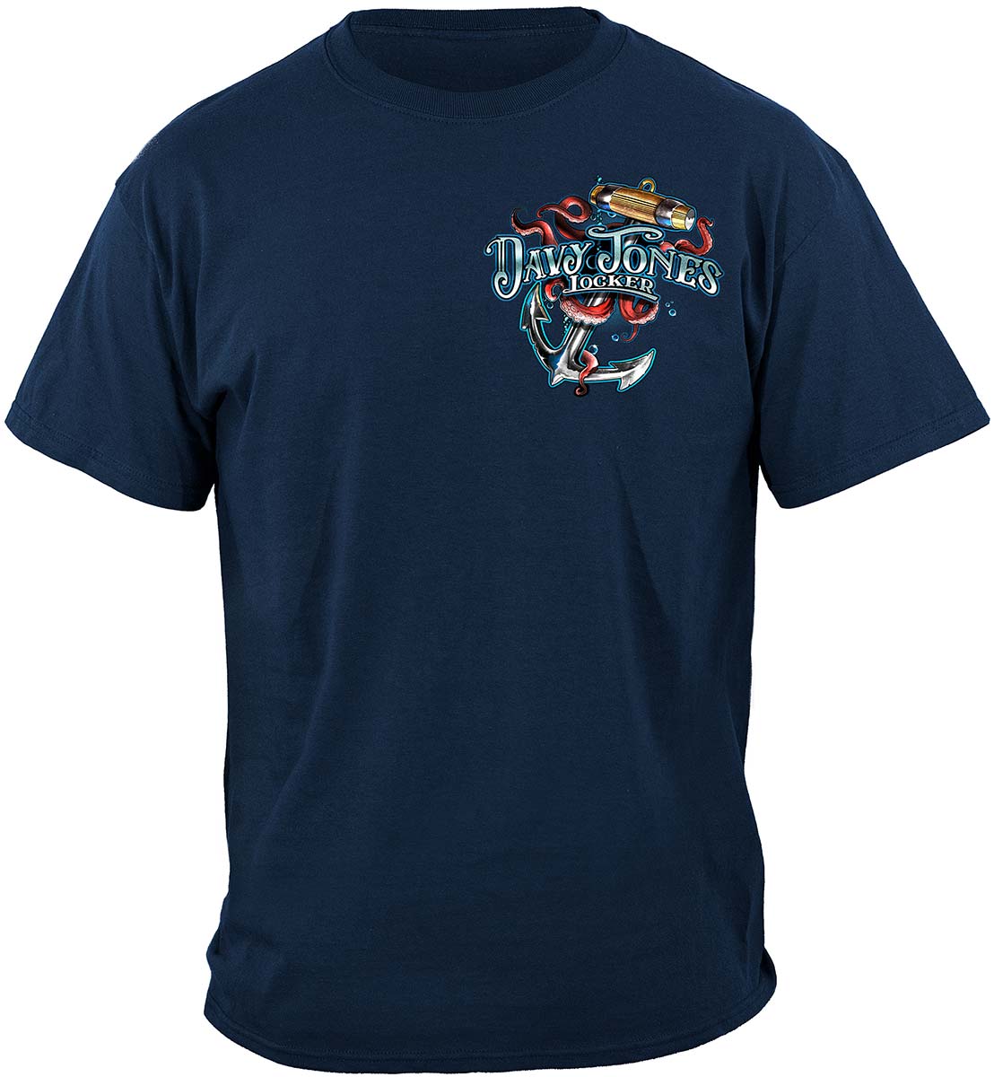 US Navy Sailors Davy Jones' Locker T-Shirt - front view