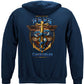 US Navy Corpsman Hoodie - back view