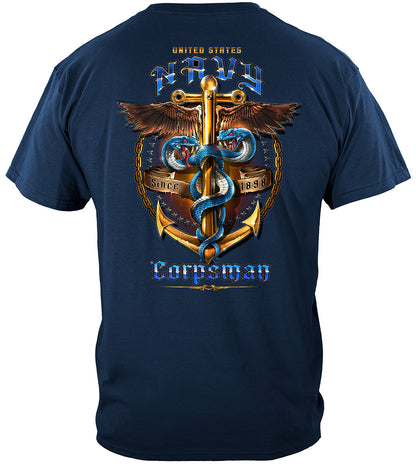 US Navy Corpsman T-Shirt - back view