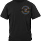 US Navy Forged by the Sea Motorcycle Rockers T-Shirt - front view