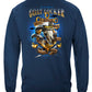 US Navy Goat Locker Long Sleeve Shirt - back view