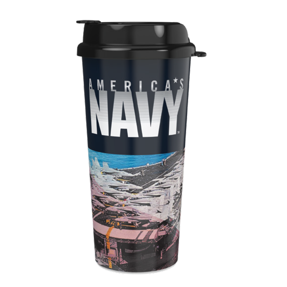 U.S. Navy 16oz America’s Navy Coffee Tumbler – view 1