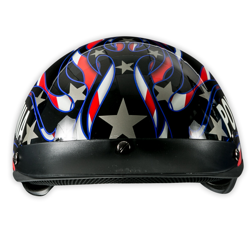 POW-MIA Motorcycle Half Helmet – view 3