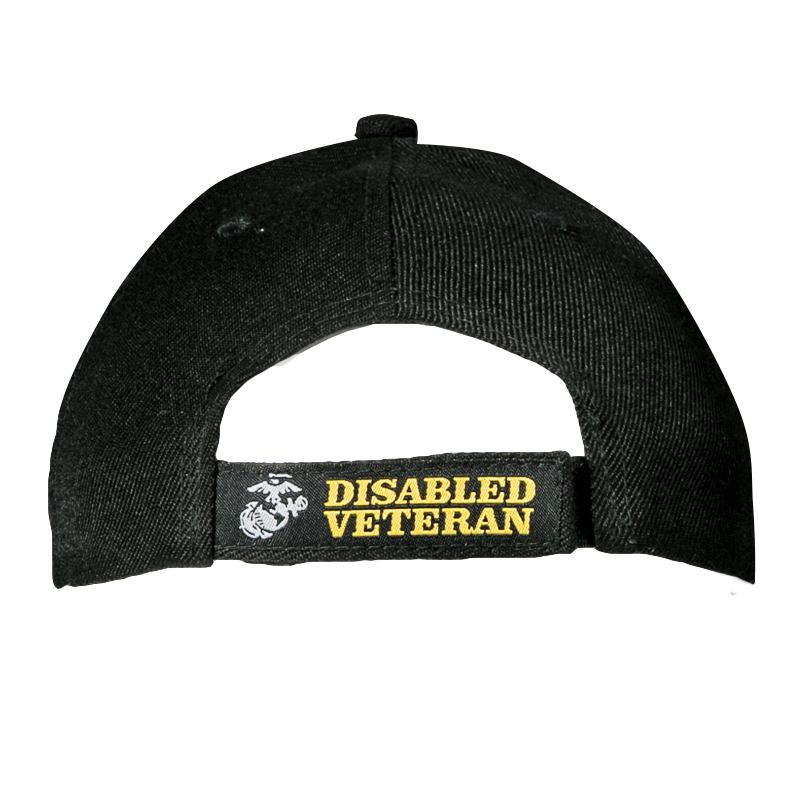 U.S. Marines Disabled Veteran Embroidered Cap – view 2