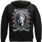 Don't Have the Game Poker Hoodie - back view