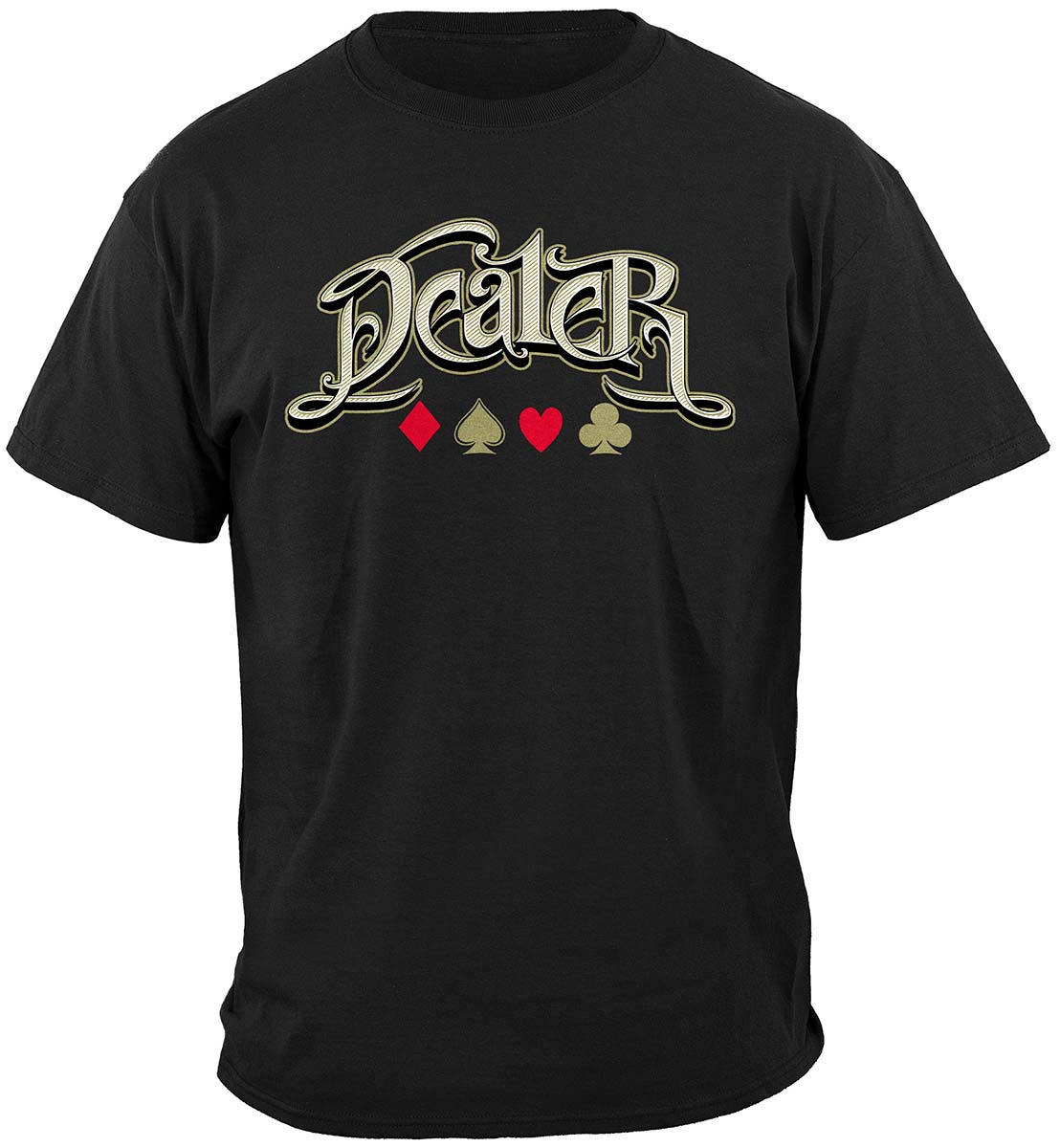 Poker Dealer T-Shirt - front view