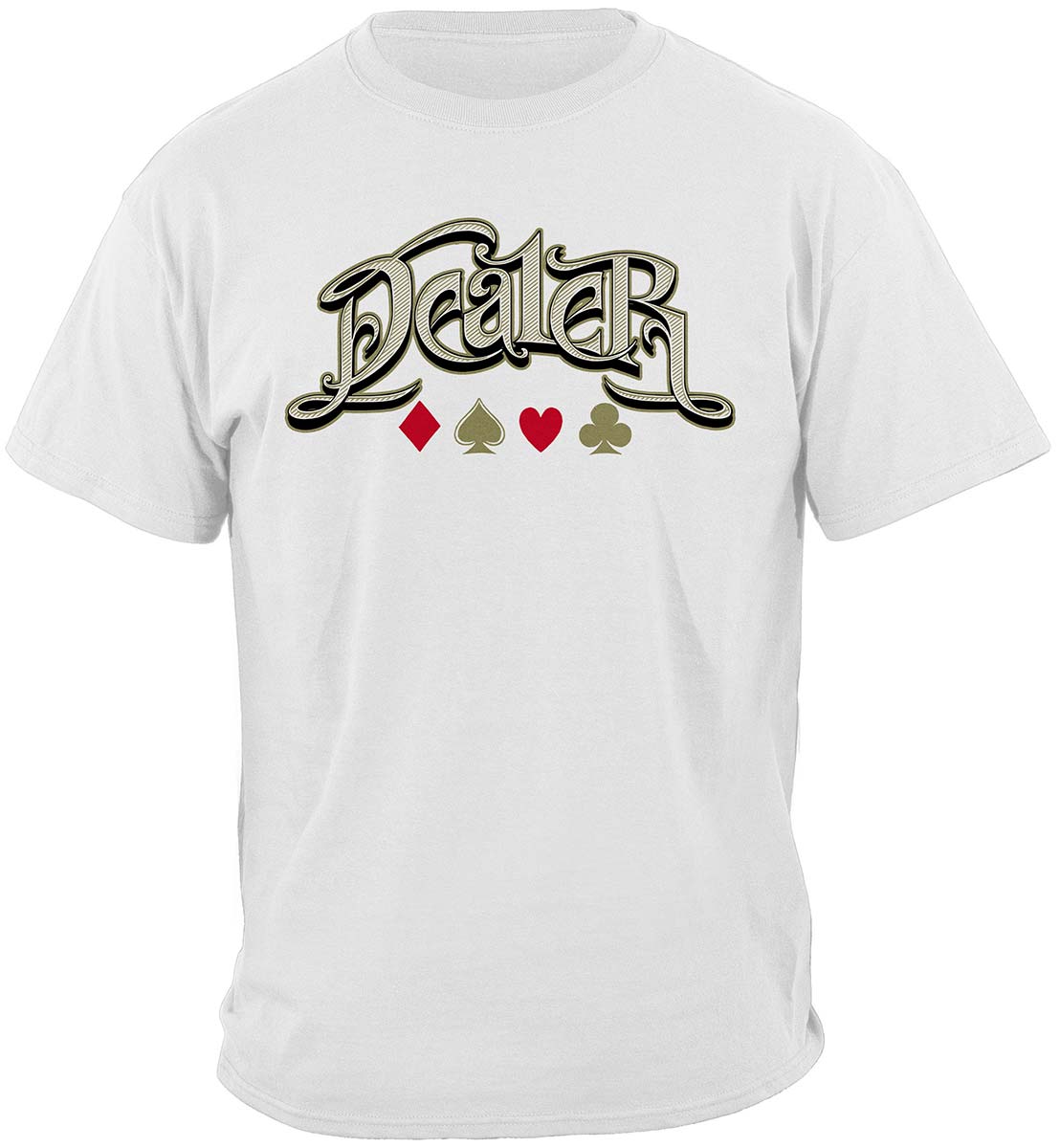 Poker Dealer T-Shirt - front view