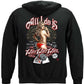 All I Do Is Win Poker Hoodie - back view