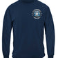 Police Honor Courage Sacrifice Badge Long Sleeve Shirt - front view