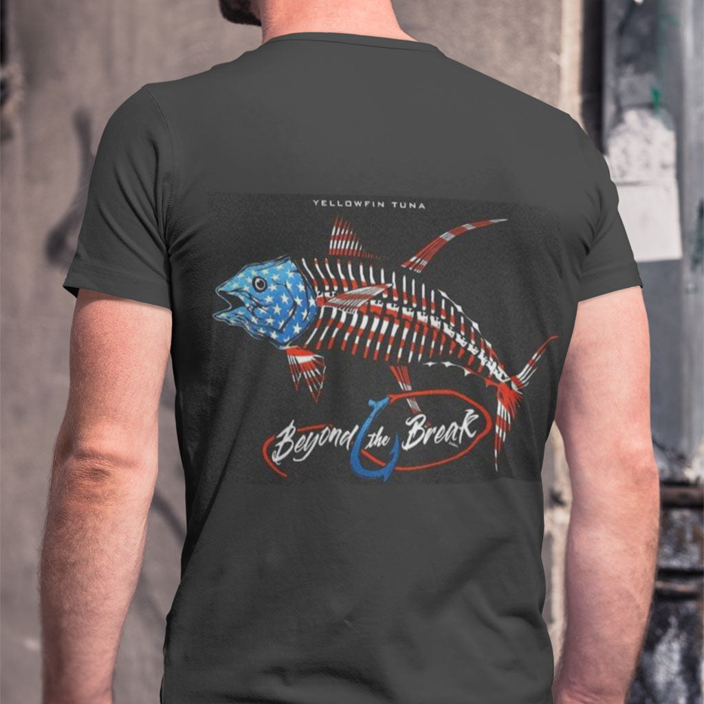 United States Patriotic Tuna Premium T-Shirt