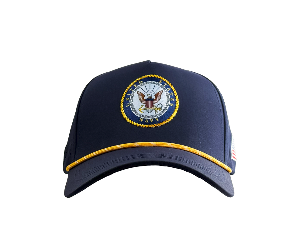 U.S. Navy Perforated Rope Detail Performance Hat – view 1