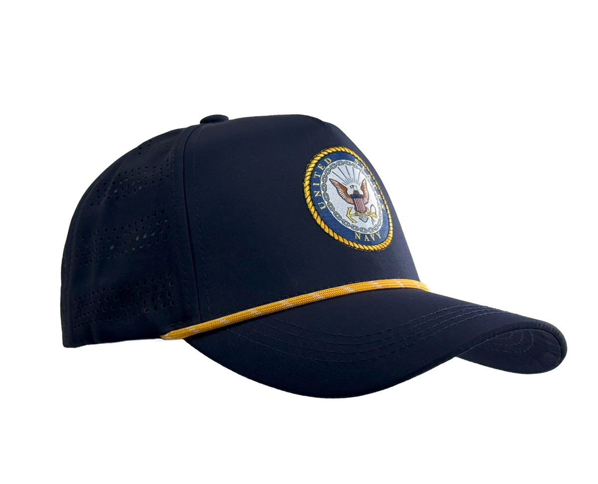 U.S. Navy Perforated Rope Detail Performance Hat – view 3
