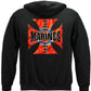 Hardcore Marines Hoodie - back view