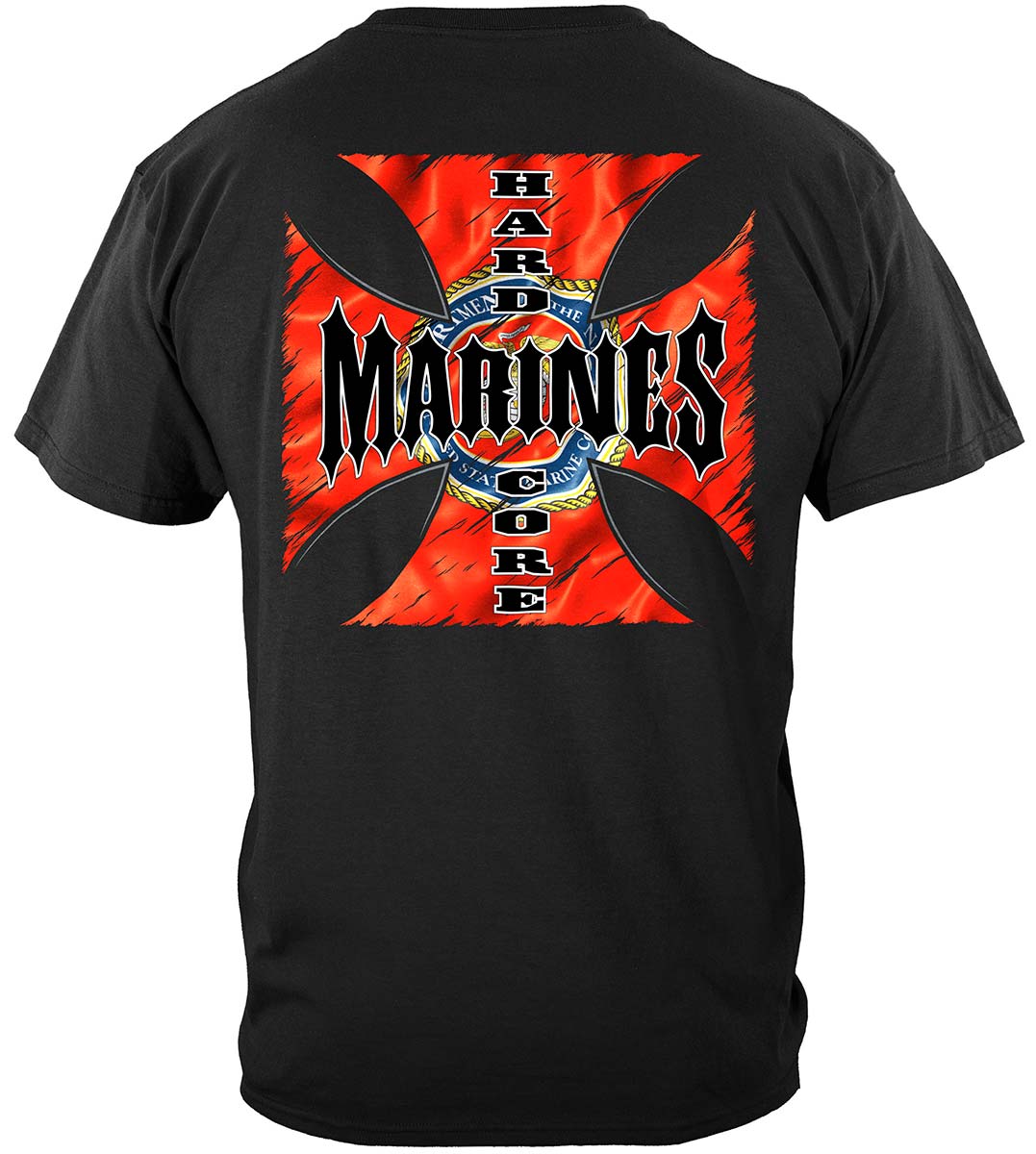 Hardcore Marines T-Shirt - back view