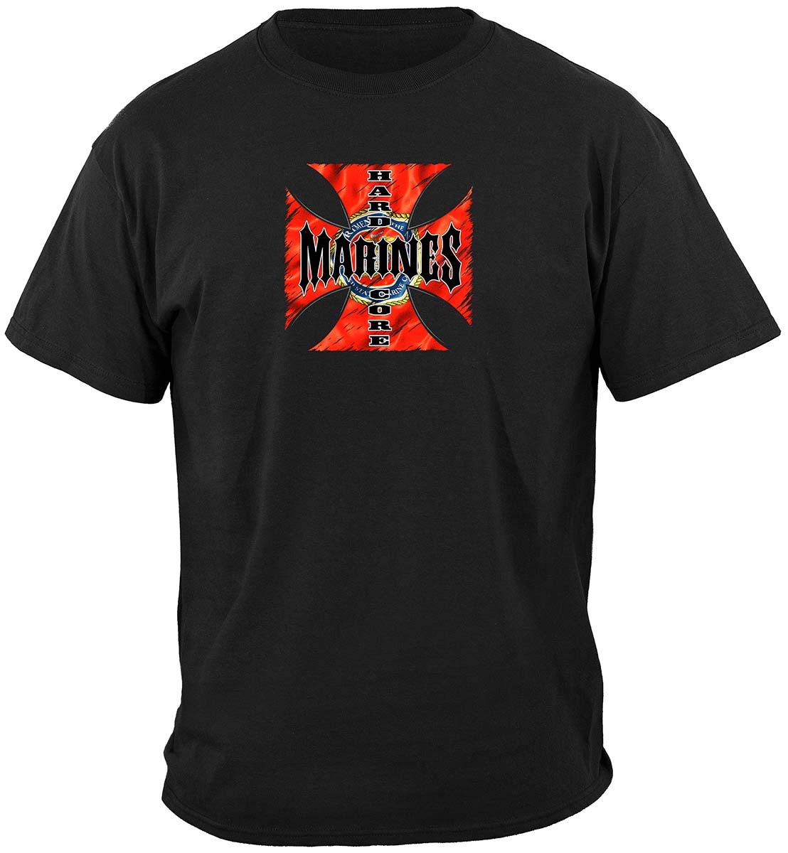 Hardcore Marines T-Shirt - front view