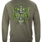 Hardcore Army Long Sleeve Shirt - back view