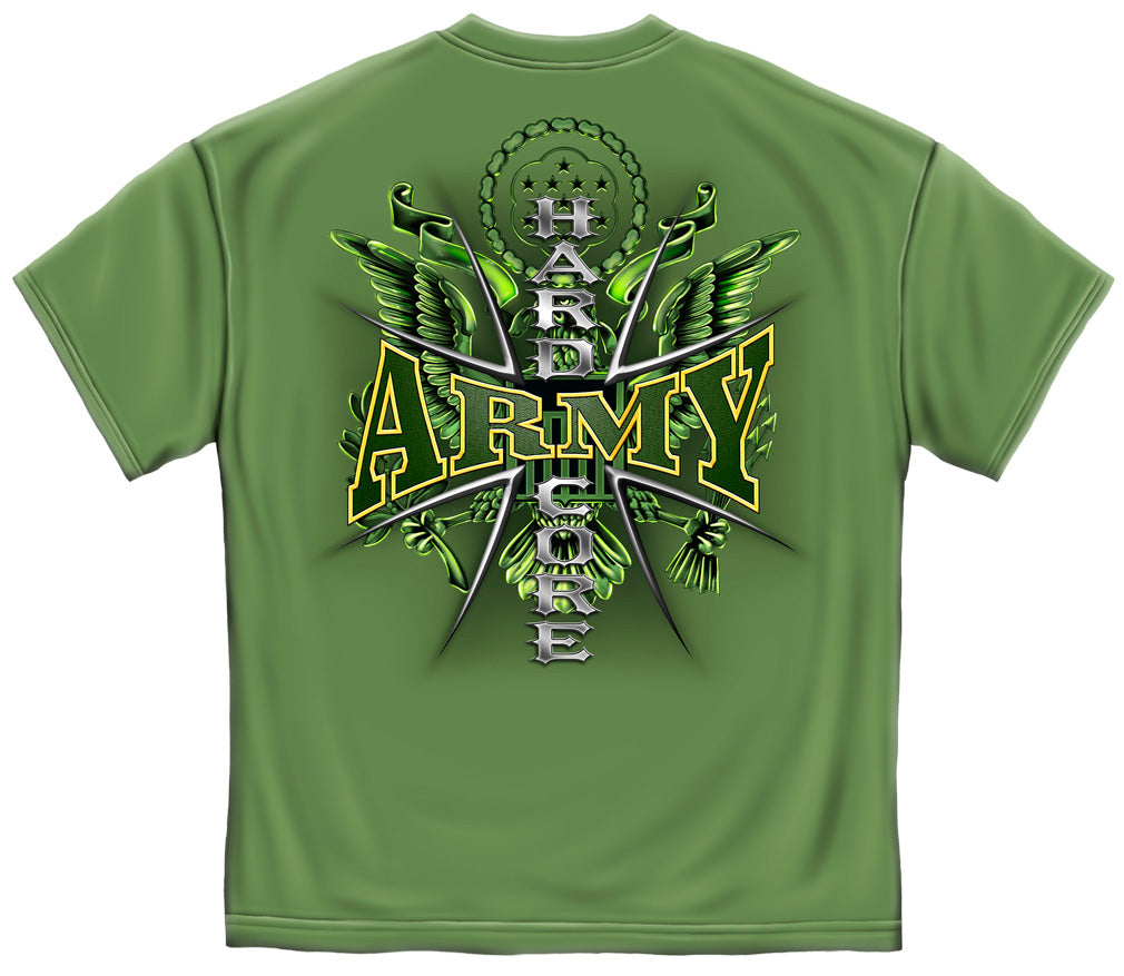 Hardcore Army T-Shirt - back view