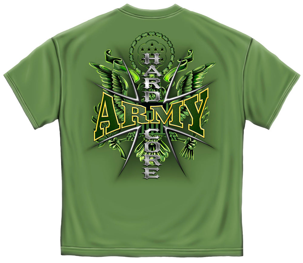 Hardcore Army T-Shirt - back view