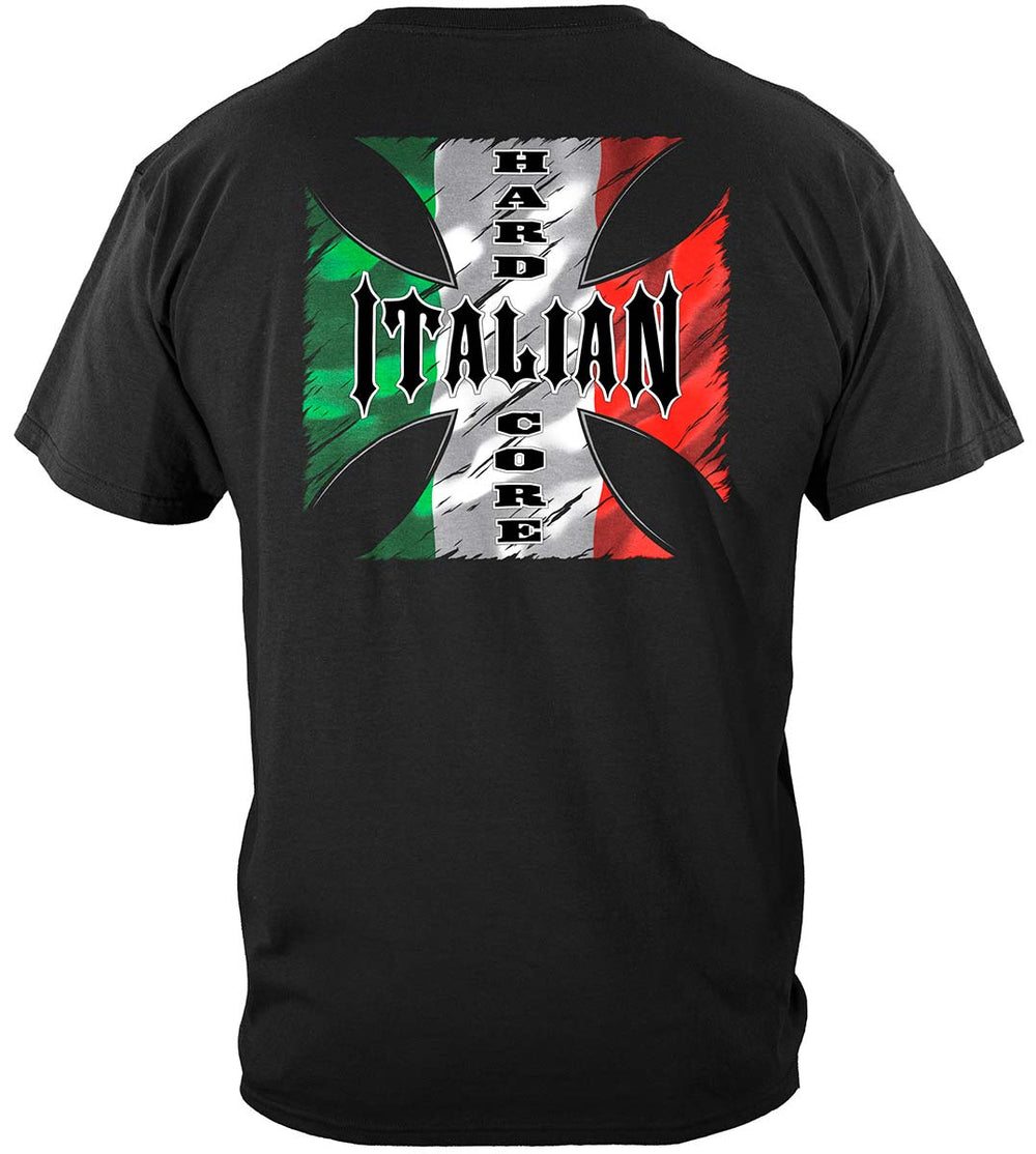 Hardcore Italian T-Shirt - back view